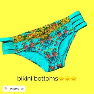 Mx & Match Pieces! NWOT Adorable Bikini Bottoms by Eidon!  Size Large
